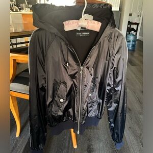 Dolce & Gabbana Nylon Parka Bouson Jacket Made in Italy M
